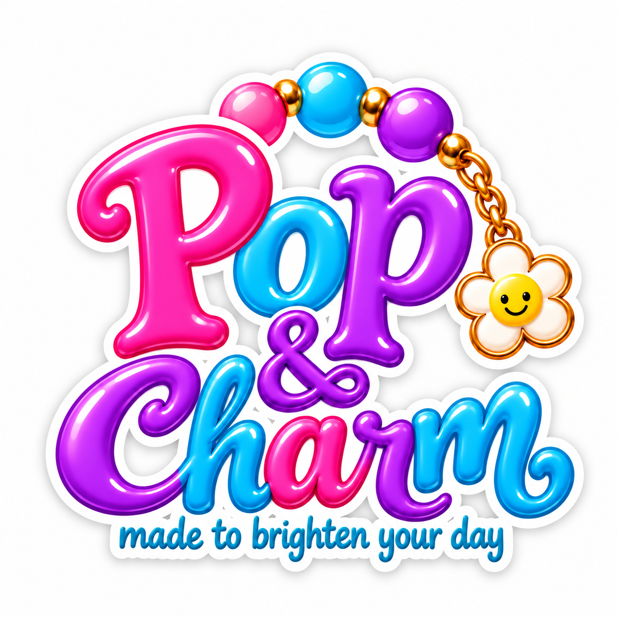 Pop & Charms logo