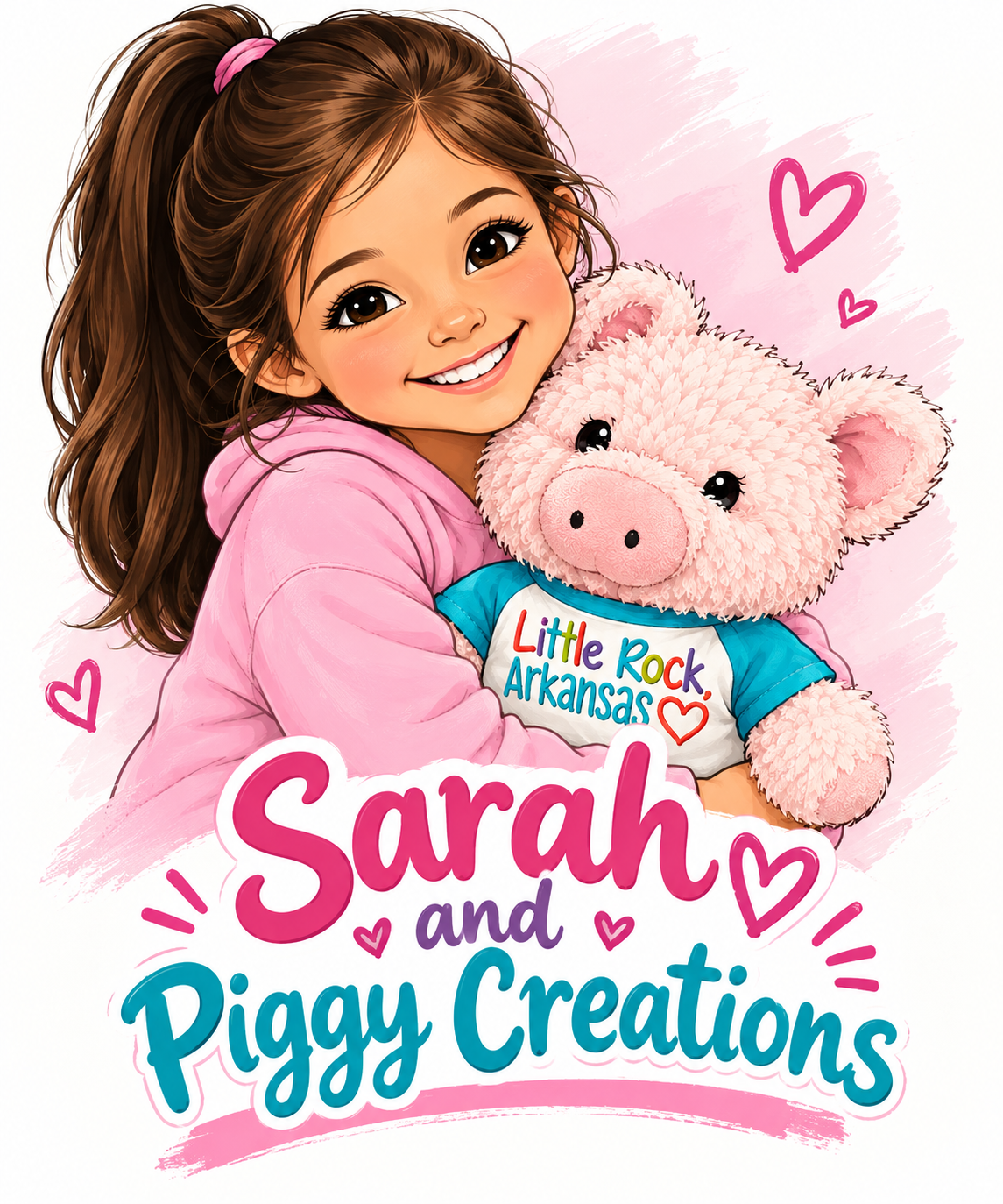 Sarah and Piggy Creations logo