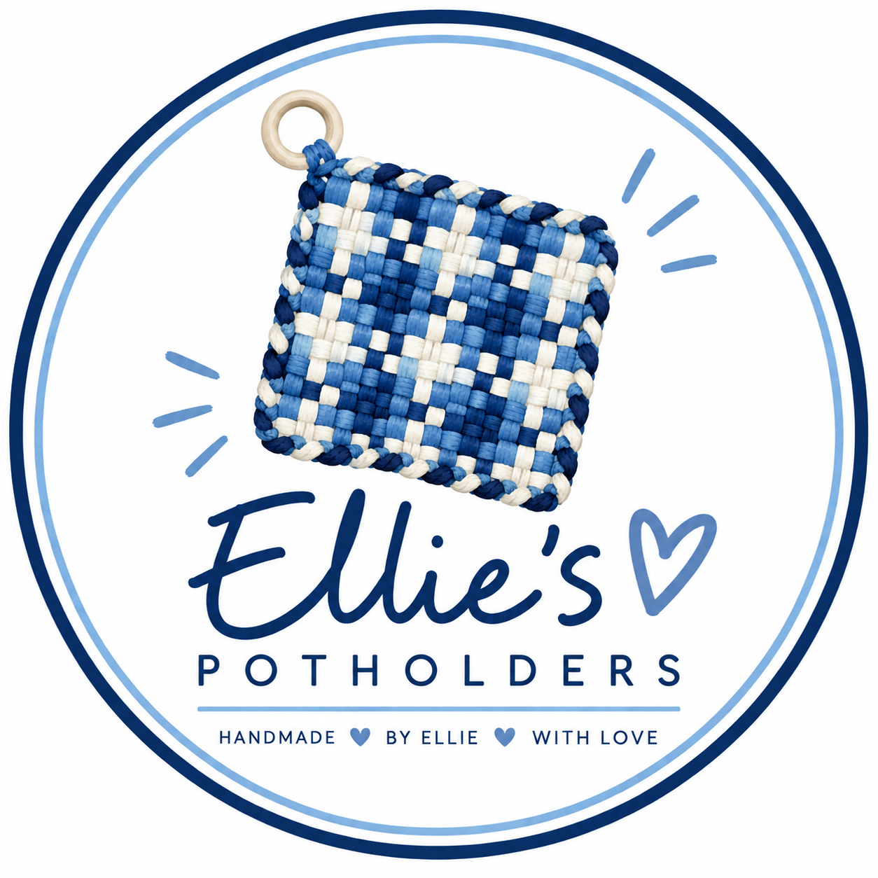 Ellie's Potholders logo